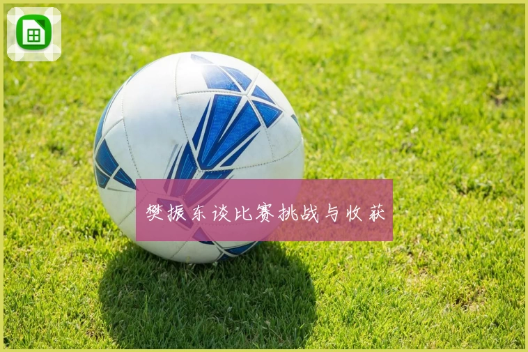 樊振东谈比赛挑战与收获